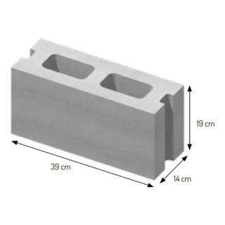 Pustak konstrukcyjny Certus 39x19 szer. 14 cm (pełna paleta)
