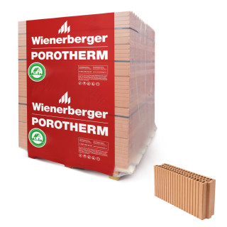 Wienerberger Porotherm 11.5 Klima+ P+W klasa 10 (pełna paleta)