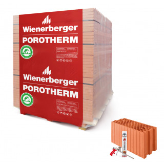 Wienerberger Porotherm 18.8 Dryfix klasa 15 (pełna paleta)