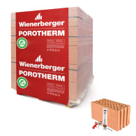 Wienerberger Porotherm 25 500 Dryfix klasa 15 (pełna paleta)