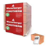 Wienerberger Porotherm 25 500 Profi klasa 15 (pełna paleta)