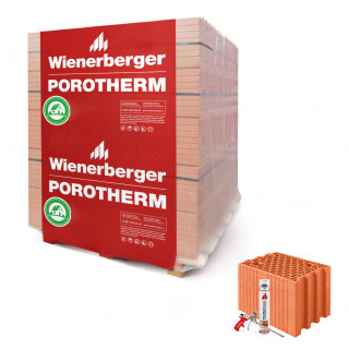 Wienerberger Porotherm 25 Dryfix klasa 15 (pełna paleta)