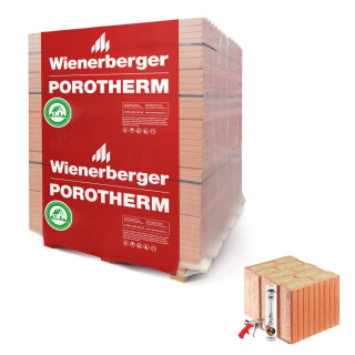 Wienerberger Porotherm 30 T Dryfix klasa 7,5 (pełna paleta)