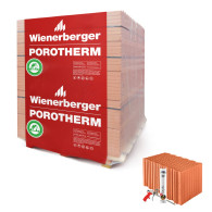 Wienerberger Porotherm 44 EKO+ Dryfix klasa 7,5 (pełna paleta)