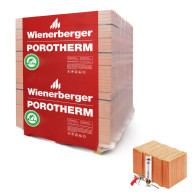Wienerberger Porotherm 44 T Dryfix klasa 7,5 (pełna paleta)