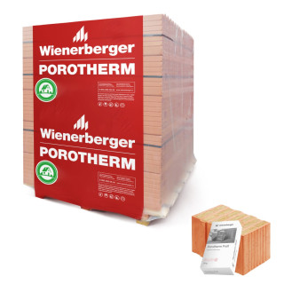 Wienerberger Porotherm 44 T Profi klasa 7,5 (pełna paleta)